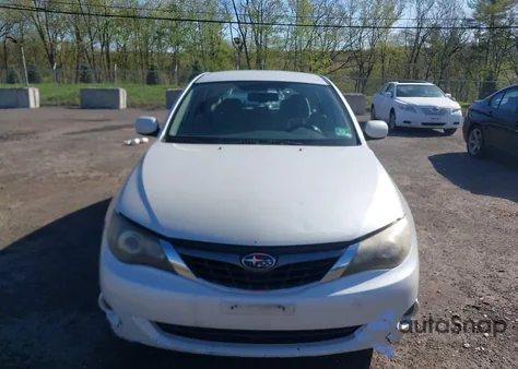 2008 Subaru Impreza 2.5I из США, поврежденный, VIN JF1GH61658G833086